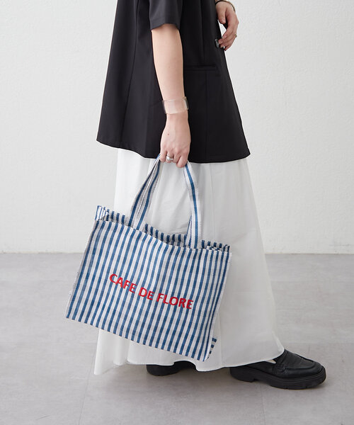 バッグ satomi セール】ギンガムロゴBAG（トートバッグ）｜mystic