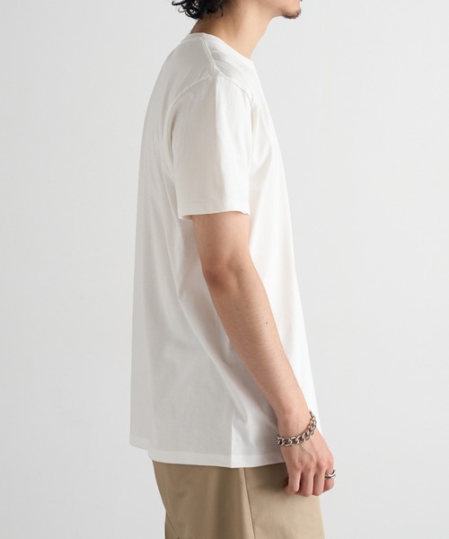 TRUSS（トラス）の「【TRUSS】ベーシックスタイル Tシャツ TRS-700（Tシャツ/カットソー・メンズ・ホワイト/ピンク/ライム/ブラック/ライトピンク/ネイビー/ライトイエロー/ナチュラル/ブルー・S/L/XL/M）」の19枚目の写真