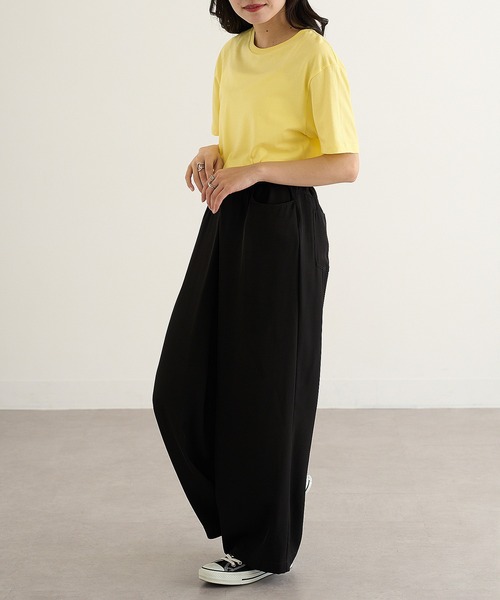 TRUSS（トラス）の「【TRUSS】ベーシックスタイル Tシャツ TRS-700（Tシャツ/カットソー・メンズ・ホワイト/ピンク/ライム/ブラック/ライトピンク/ネイビー/ライトイエロー/ナチュラル/ブルー・S/L/XL/M）」の10枚目の写真