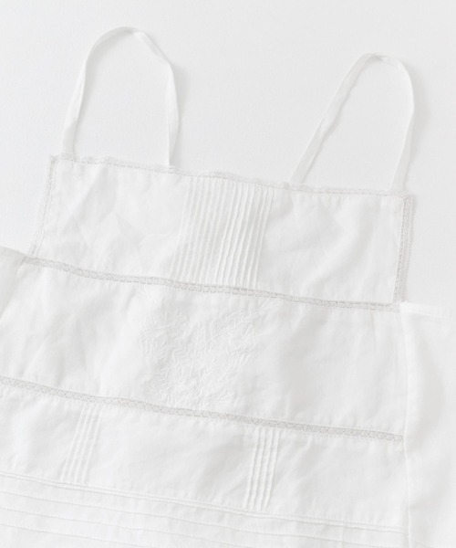 URBAN RESEARCH DOORS（アーバンリサーチドアーズ）の「『別注』olu’ment×DOORS　コットンモス刺繍キャミソール（キャミソール・レディース・アイボリー・ONE）」の17枚目の写真