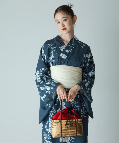 SENSE OF PLACE 浴衣3点セットワンピース SENSE OF PLACE｜浴衣3点セットワンピース(変織紅梅) | Rakuten