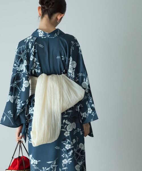 セール】浴衣3点セットワンピース(変織紅梅)（浴衣）｜SENSE OF