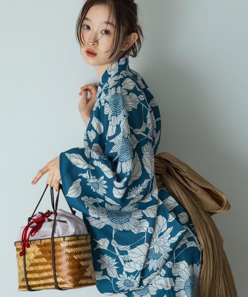 セール】浴衣3点セットワンピ(変織紅梅)（その他）｜SENSE OF