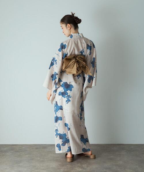 SENSE OF PLACE 浴衣3点セットワンピース SENSE OF PLACE｜浴衣3点セットワンピース(変織紅梅) | Rakuten