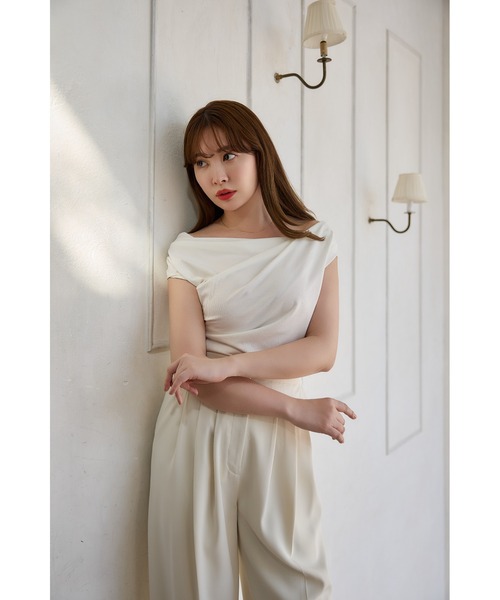 Her lip to(ハーリップトゥー)の「Celestia Top(Tシャツ/カットソー Her lip to(ハーリップトゥー)の「Celestia Top(Tシャツ/カットソー