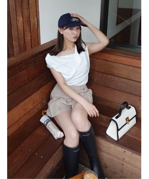 Her lip to（ハーリップトゥー）の「Celestia Top（Tシャツ/カットソー