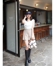 Her lip to（ハーリップトゥー）の「Celestia Top（Tシャツ/カットソー