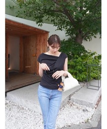 Her lip to（ハーリップトゥー）の「Celestia Top（Tシャツ/カットソー