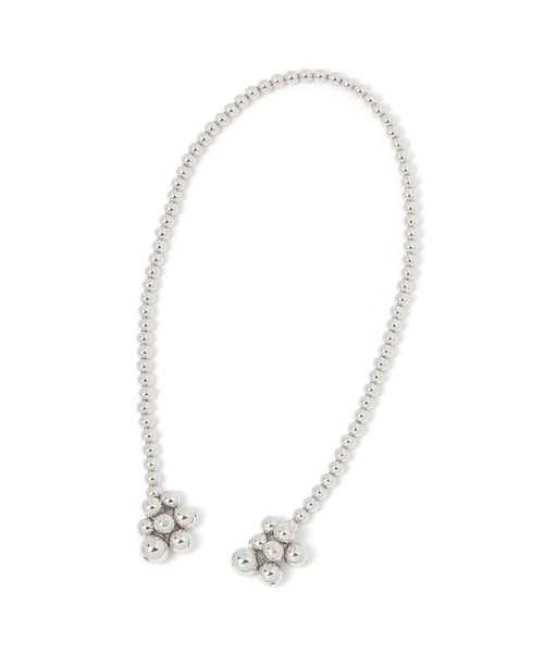 studio CLIP(スタディオクリップ)の「パール結びチャーム(チャーム・レディース・その他2/ホワイト/ブラック・FREE)」の1枚目の写真