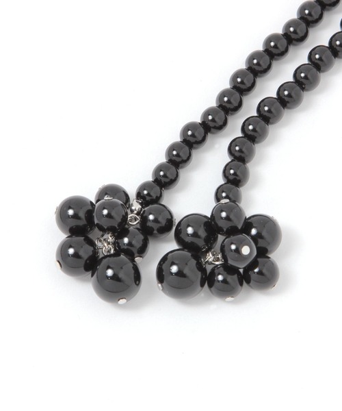 studio CLIP(スタディオクリップ)の「パール結びチャーム(チャーム・レディース・その他2/ホワイト/ブラック・FREE)」の4枚目の写真