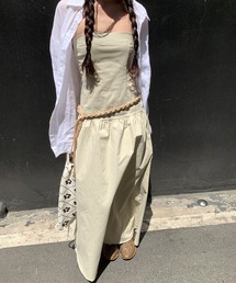 LONSLAN（ロンスラン）の「【LONSLAN】Aライン ベアワンピース LONW25s051（ワンピース）」