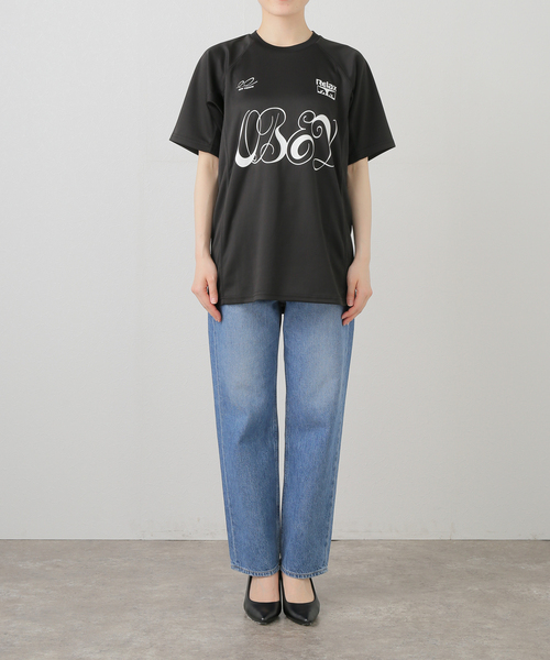 OBEY(オベイ)の「【OBEY / オベイ】 PLAZA ACTIVE TOP 131080369-25U(Tシャツ/カットソー・レディース・チャコールグレー/ブラック・SMALL/MEDIUM)」の11枚目の写真