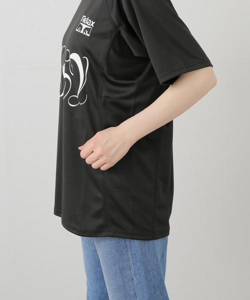 OBEY(オベイ)の「【OBEY / オベイ】 PLAZA ACTIVE TOP 131080369-25U(Tシャツ/カットソー・レディース・チャコールグレー/ブラック・SMALL/MEDIUM)」の17枚目の写真