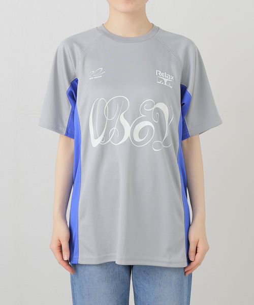 OBEY(オベイ)の「【OBEY / オベイ】 PLAZA ACTIVE TOP 131080369-25U(Tシャツ/カットソー・レディース・チャコールグレー/ブラック・SMALL/MEDIUM)」の22枚目の写真