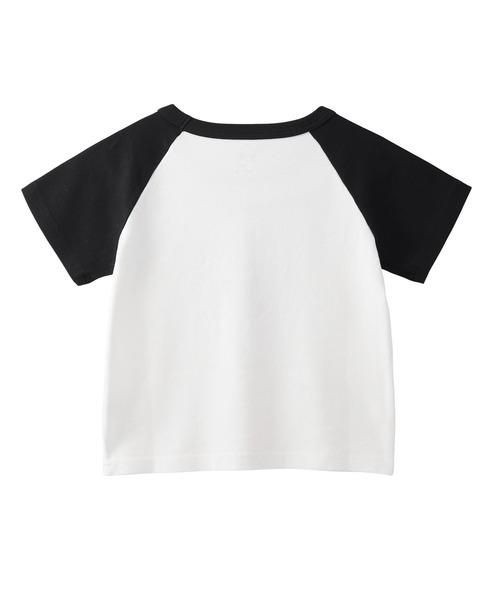 GLITTER BUTTERFLY RAGLAN S/S BABY TEE（Tシャツ/カットソー