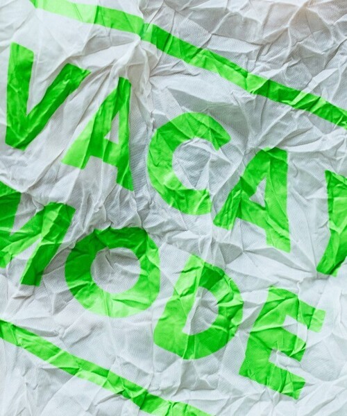 FREAK'S STORE（フリークスストア）の「【Beach & Festival】シワ加工エコバッグ（エコバッグ/サブバッグ・メンズ・グリーン/パープル・ONE SIZE）」の4枚目の写真