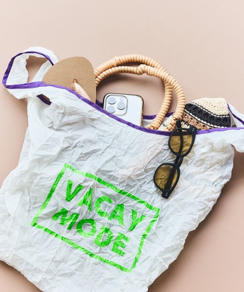 adwysd エコバック＋おまけ セール】【Beach & Festival】シワ加工エコバッグ（エコバッグ