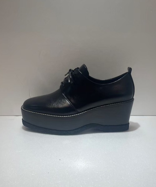 Jeffrey Campbell(ジェフリーキャンベル)の「厚底レースアップシューズ(ドレスシューズ・レディース・ブラック/レッド・35/36/37/38/39)」の5枚目の写真