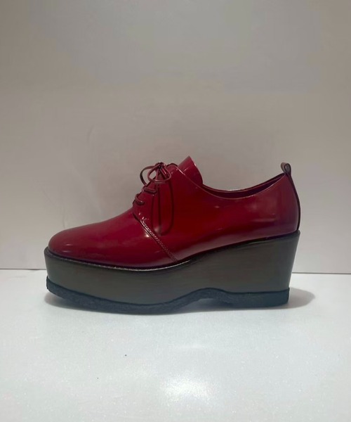 Jeffrey Campbell(ジェフリーキャンベル)の「厚底レースアップシューズ(ドレスシューズ・レディース・ブラック/レッド・35/36/37/38/39)」の13枚目の写真