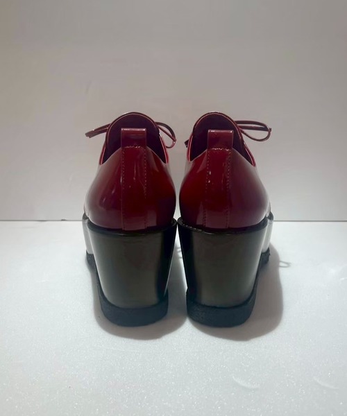 Jeffrey Campbell(ジェフリーキャンベル)の「厚底レースアップシューズ(ドレスシューズ・レディース・ブラック/レッド・35/36/37/38/39)」の14枚目の写真