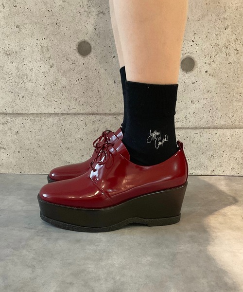 厚底レースアップシューズ（ドレスシューズ）｜Jeffrey Campbell  
