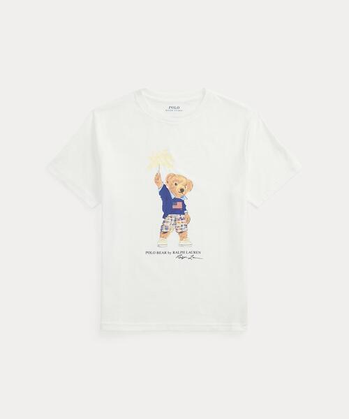 Polo ベア コットン ジャージー Tシャツ