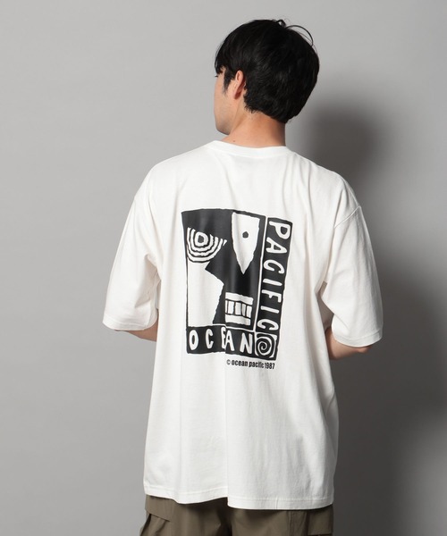 BAYFLOW(ベイフロー)の「【Ocean Pacific(オーシャンパシフィック)】別注OLDグラフィックTシャツ(Tシャツ/カットソー・メンズ・ブラック/ホワイト・MEDIUM/LARGE)」の8枚目の写真