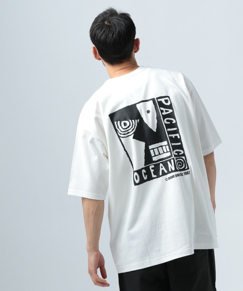 BAYFLOW(ベイフロー)の「【Ocean Pacific(オーシャンパシフィック)】別注OLDグラフィックTシャツ(Tシャツ/カットソー・メンズ・ブラック/ホワイト・MEDIUM/LARGE)」の9枚目の写真