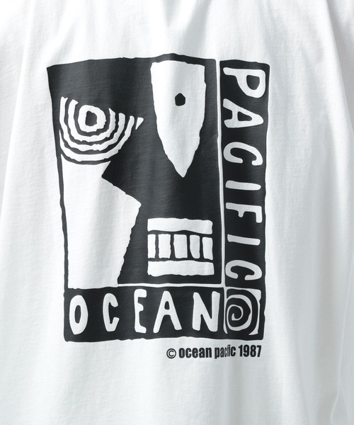 BAYFLOW(ベイフロー)の「【Ocean Pacific(オーシャンパシフィック)】別注OLDグラフィックTシャツ(Tシャツ/カットソー・メンズ・ブラック/ホワイト・MEDIUM/LARGE)」の11枚目の写真