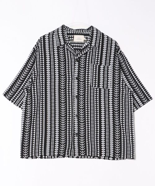 CORISCO（コリスコ）の「レーヨン総柄オープンシャツ(M1)（シャツ/ブラウス・メンズ・その他1/その他2/その他3・MEDIUM/X-LARGE/LARGE）」の10枚目の写真