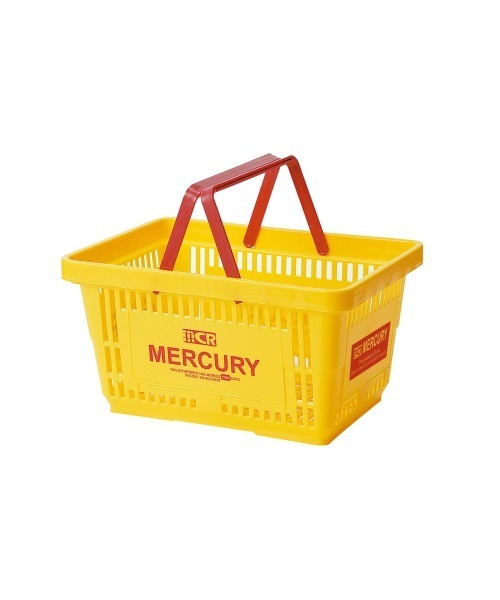 MERCURY（マーキュリー）の「マーキュリー マーケットバスケット（収納グッズ・レディース・ブラック/カーキ/ブルー/ホワイト/ベージュ/イエロー・FREE）」の6枚目の写真
