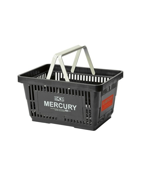 MERCURY（マーキュリー）の「マーキュリー マーケットバスケット（収納グッズ・レディース・ブラック/カーキ/ブルー/ホワイト/ベージュ/イエロー・FREE）」の3枚目の写真