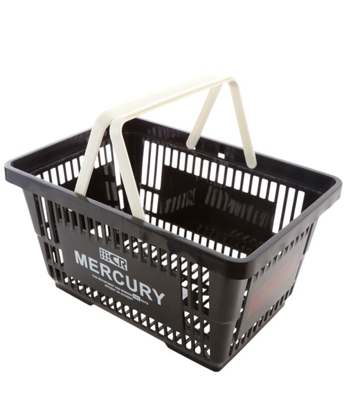 MERCURY（マーキュリー）の「マーキュリー マーケットバスケット（収納グッズ・レディース・ブラック/カーキ/ブルー/ホワイト/ベージュ/イエロー・FREE）」の8枚目の写真