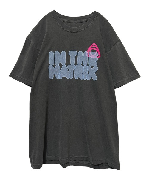 DIET BUTCHER(ダイエットブッチャー)の「DIET BUTCHER/ダイエットブッチャー IN THE MATRIX T-SHIRTS Tシャツ 夏物 夏服(Tシャツ/カットソー・レディース・ブラック・M/L)」の2枚目の写真