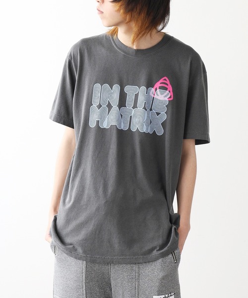 DIET BUTCHER(ダイエットブッチャー)の「DIET BUTCHER/ダイエットブッチャー IN THE MATRIX T-SHIRTS Tシャツ 夏物 夏服(Tシャツ/カットソー・レディース・ブラック・M/L)」の6枚目の写真