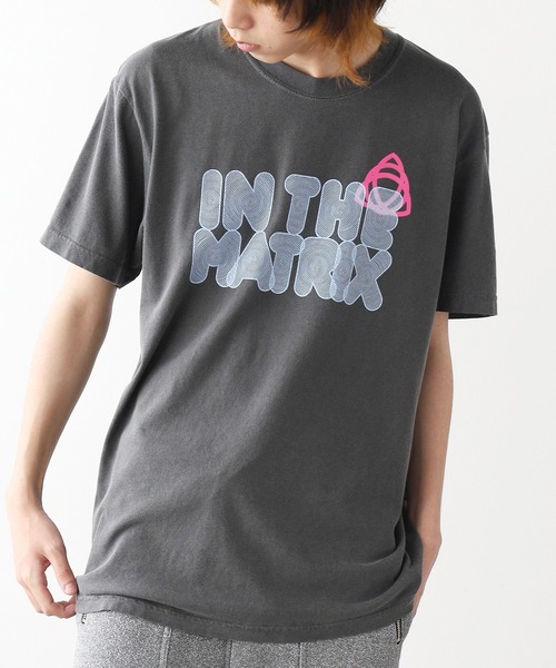 DIET BUTCHER(ダイエットブッチャー)の「DIET BUTCHER/ダイエットブッチャー IN THE MATRIX T-SHIRTS Tシャツ 夏物 夏服(Tシャツ/カットソー・レディース・ブラック・M/L)」の7枚目の写真