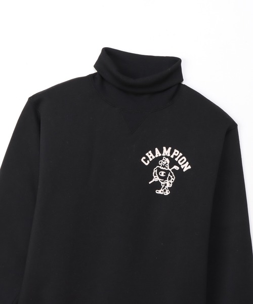 Champion Golf(チャンピオンゴルフ)の「【Champion/チャンピオン】メンズ GOLF テックウィーブテリーフレンチ タートルネックスウェットシャツ(スウェット・メンズ・ブラック/ブルー系その他2/グレー・LARGE/MEDIUM/X-LARGE)」の16枚目の写真