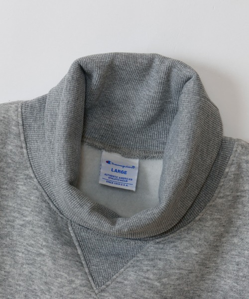 Champion Golf(チャンピオンゴルフ)の「【Champion/チャンピオン】メンズ GOLF テックウィーブテリーフレンチ タートルネックスウェットシャツ(スウェット・メンズ・ブラック/ブルー系その他2/グレー・LARGE/MEDIUM/X-LARGE)」の21枚目の写真