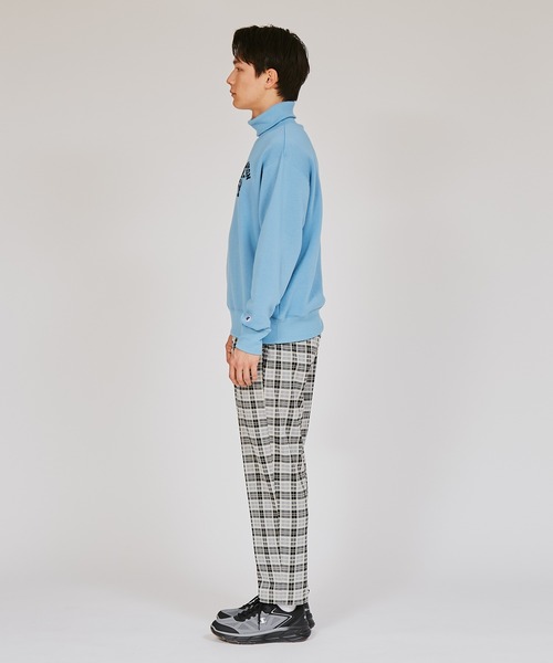 Champion Golf(チャンピオンゴルフ)の「【Champion/チャンピオン】メンズ GOLF テックウィーブテリーフレンチ タートルネックスウェットシャツ(スウェット・メンズ・ブラック/ブルー系その他2/グレー・LARGE/MEDIUM/X-LARGE)」の8枚目の写真