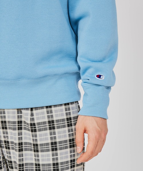 Champion Golf(チャンピオンゴルフ)の「【Champion/チャンピオン】メンズ GOLF テックウィーブテリーフレンチ タートルネックスウェットシャツ(スウェット・メンズ・ブラック/ブルー系その他2/グレー・LARGE/MEDIUM/X-LARGE)」の5枚目の写真