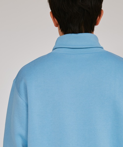 Champion Golf(チャンピオンゴルフ)の「【Champion/チャンピオン】メンズ GOLF テックウィーブテリーフレンチ タートルネックスウェットシャツ(スウェット・メンズ・ブラック/ブルー系その他2/グレー・LARGE/MEDIUM/X-LARGE)」の6枚目の写真