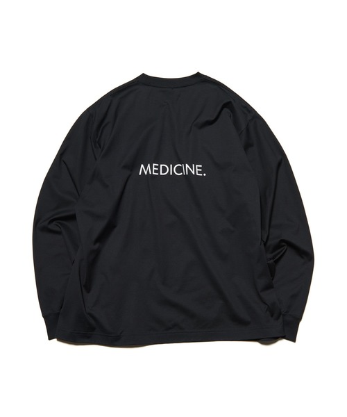 SOPHNET. MEDICINE. ブラック Tシャツ サイズ1 (s) MEDICINE. L/S TEE（Tシャツ/カットソー）｜SOPHNET.（ソフ
