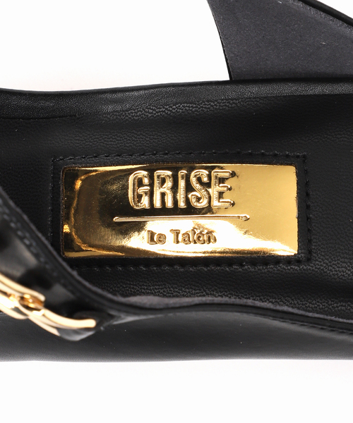 LE TALON(ルタロン)の「GRISE4.5cmポインテッドチェーンストラップミュール(パンプス・レディース・グリーン/ブラック/シルバー・SMALL/X-LARGE/MEDIUM/LARGE)」の18枚目の写真