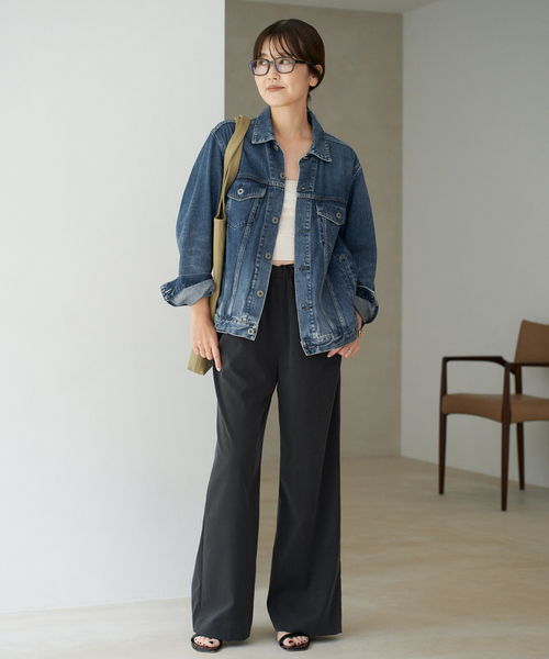 plage（プラージュ）の「《追加》デニムジャケット（デニムジャケット・レディース・ネイビー・40/38/36）」の3枚目の写真