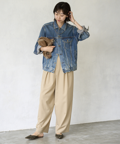 plage（プラージュ）の「《追加》デニムジャケット（デニムジャケット・レディース・ネイビー・40/38/36）」の4枚目の写真