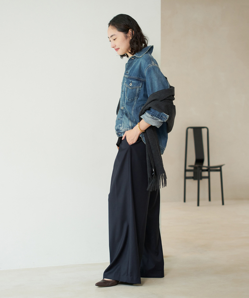 plage（プラージュ）の「《追加》デニムジャケット（デニムジャケット・レディース・ネイビー・40/38/36）」の9枚目の写真