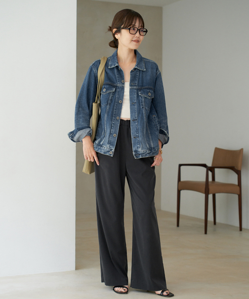 plage（プラージュ）の「《追加》デニムジャケット（デニムジャケット・レディース・ネイビー・40/38/36）」の13枚目の写真