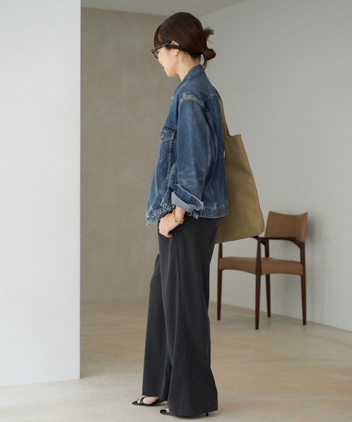 plage（プラージュ）の「《追加》デニムジャケット（デニムジャケット・レディース・ネイビー・40/38/36）」の14枚目の写真