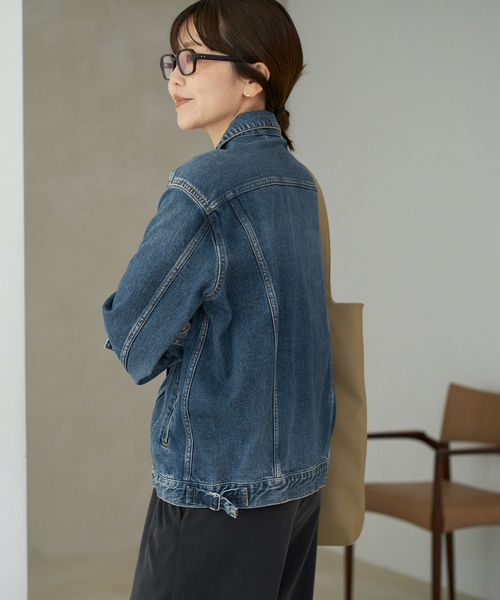 plage（プラージュ）の「《追加》デニムジャケット（デニムジャケット・レディース・ネイビー・40/38/36）」の19枚目の写真