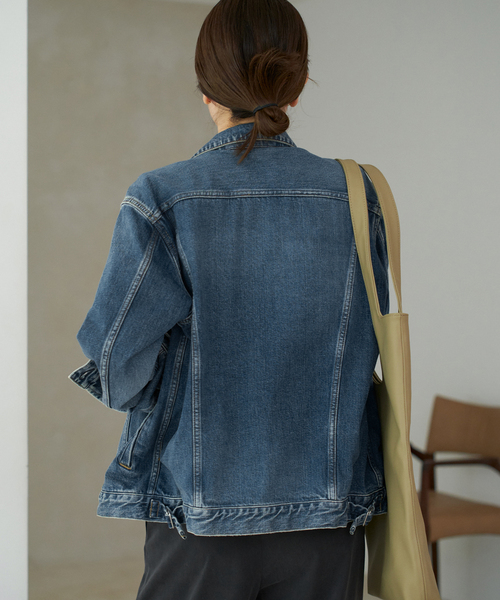 plage（プラージュ）の「《追加》デニムジャケット（デニムジャケット・レディース・ネイビー・40/38/36）」の20枚目の写真